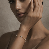 Five-Station Diamond Bezel Bracelet