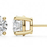 Round-cut Diamond Studs