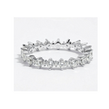 Floating Diamond Eternity Band in 14k Gold