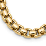 Hollow Round Box Chain Necklace