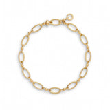 Axis Link Bracelet in 14k Yellow Gold